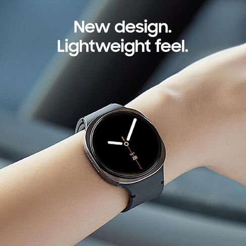 Samsung Galaxy Watch 8 (2025), Graphite, 40mm, Bluetooth Smartwatch | Cushion Design, Fitness Tracker, Sleep Coaching, Running Coach, Energy Score, Heart Rate Tracking [US Version, 2 Yr Warranty] in Kuwait
