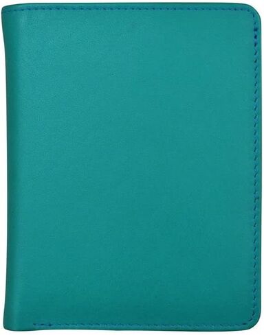 ili New York Euro Size Slim Wallet for Men, RFID Blocking Card Holder with ID Window, Credit Card Holder, and Back Zip Pocket – Minimalist Wallet for Men, Available in Vibrant Colors in Saudi Arabia