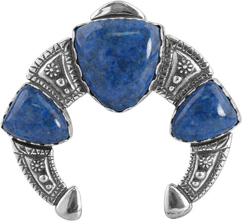 American West Jewelry Sterling Silver Women's Pendant Enhancer Choice of Gemstone Color Naja Design in Saudi Arabia