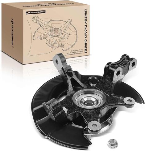 A-Premium Front Steering Knuckle & Wheel Bearing Hub Assembly Compatible with Honda Pilot 2003-2004 V6 3.5L, Right Passenger Side, Replace # 51211S3VA01, 45255S9VA00, 44600S0XA00 in Saudi Arabia