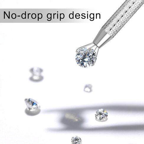 VOJO Piercing Ball Grabber Tool Kit 16G,18G Stainless Steel Flat Back Earrings Applicator with Threaded & Threadless Insertion Pins for Ear Nose Lip Body Jewelry Changes in Kuwait