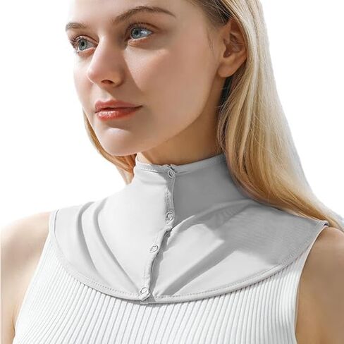 Neck Cover For Women Sun Protection, Sunscreen Neck Protector from Sun, Lightweight Silk Sun Neck Cover for Women in Saudi Arabia