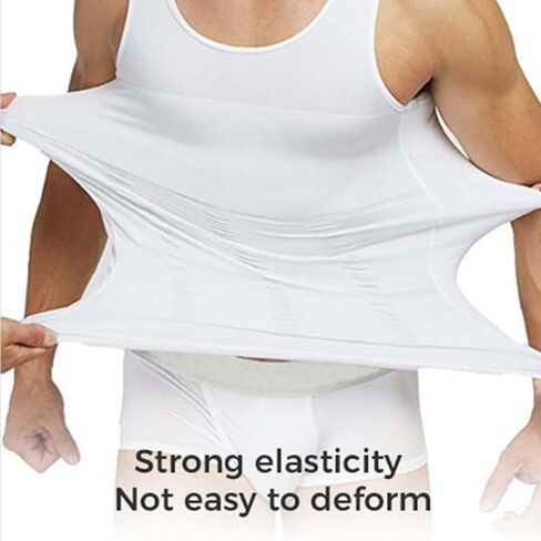 Shaperluv للرجال ، Thaperluv Tank 2.0 Mens ، 2025 New Model Shaperluv Tank Big and Tall Men Body Shaper Set in Saudi Arabia