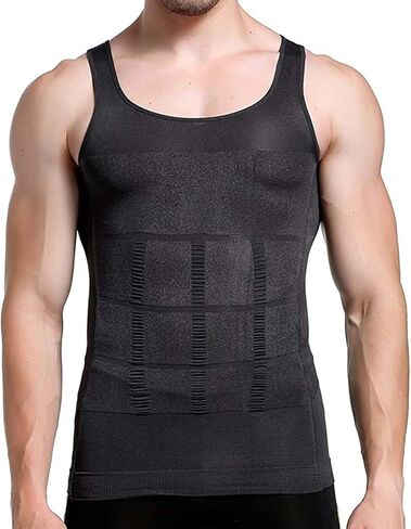 Shaperluv للرجال ، Thaperluv Tank 2.0 Mens ، 2025 New Model Shaperluv Tank Big and Tall Men Body Shaper Set in Saudi Arabia