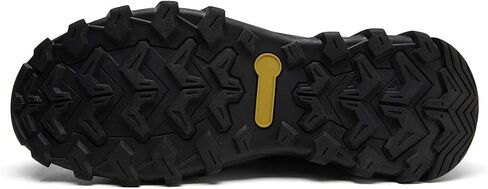 Mens Hiking Boots Waterproof Winter Snow Boots with Non-Slip Rubber Sole Black Slip Resistant Boots Outdoor Shoes for Men in Saudi Arabia