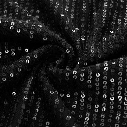 GRACE KARIN One Shoulder Sequin Sparkly Tops for Women Ruched Asymmetrical Glitter Tops Slimming Sparkle Party Shirts in Kuwait