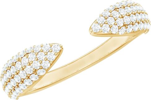 Certified Moissanite Diamond Ring Enhancer, D-Vs1 Quality, Moissanite Wedding Ring For Women (Ready to Gift) in Saudi Arabia