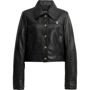 Coach Women's Heritage C Snap Front Shrunken Jacket in Saudi Arabia