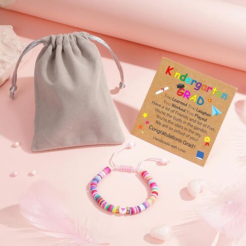 VULETO Kindergarten/Preschool/5th/8th Grade Graduation Gifts,Adjustable Bracelet Grad Graduation Gifts for Girls Daughter Granddaughter Niece Students in Kuwait