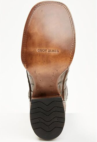 Cody James Men's Exotic Caiman Tail Skin Western Boot Broad Square Toe - Becjsp21l11 in Kuwait