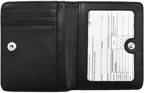 ili New York Euro Size Slim Wallet for Men, RFID Blocking Card Holder with ID Window, Credit Card Holder, and Back Zip Pocket – Minimalist Wallet for Men, Available in Vibrant Colors in Saudi Arabia