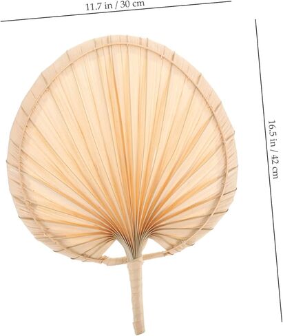 Pretyzoom Cattail Fan Fan Fan Fans Manual Fan Retro Hand Hand Fan Fan Summer Fan Fan Chinese Style Vintage Hand Hand Fan Cool Fan Handheld Hand Fan مع مقبض معجبي معجبي الزفاف معجبي الزفاف. in Kuwait