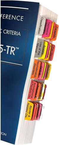 Book Tabs for Prescriber's Guide: Stahl's 8th Edition. Laminated, Color-Coded, and Removable with Alignment Card for Easy Installation (Book not Included) in Saudi Arabia