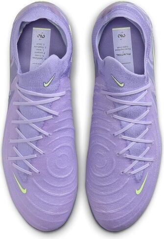 Nike United Phantom GX 2 Elite FG Low-Top Soccer Cleats (HF1597-500 ، الأرجواني الأرجواني/بالكاد فولت) in Saudi Arabia