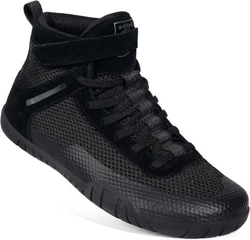 Hsyooes Mens Wrestling Shoes Boxing Shoe Fitness Sneakers in Kuwait
