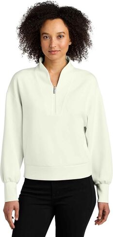 OGIO Women's Transcend Quarter Zip | Quarter Zip Pullover for Women, Sleek & Stretchy Double Knit Jacket for Work & Casual in Saudi Arabia