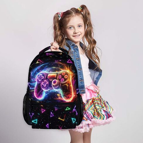 Kids Backpacks, Funny Shark Backpack, Preschool Elementary Kindergarten Schoolbag for Boys 3-8, 17 Inch Cool Shark Bookbags for School Travel Camping Picnic in Kuwait