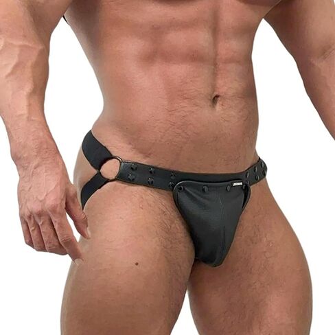 JOCKMAIL Men's Jockstrap Underwear Breathable Jock Strap Adjustable Underwears with Removeable Pouch Men Jock Strap in Saudi Arabia