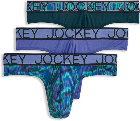 Jockey Men's Underwear Microfiber Stretch Thong in Saudi Arabia