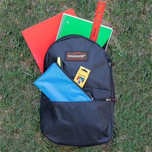 24 Pack Bulk Backpacks with School Supplies for Kids - Trailmaker Wholesale Backpack and School Supplies Kits (Girls Colors Pack) in Kuwait