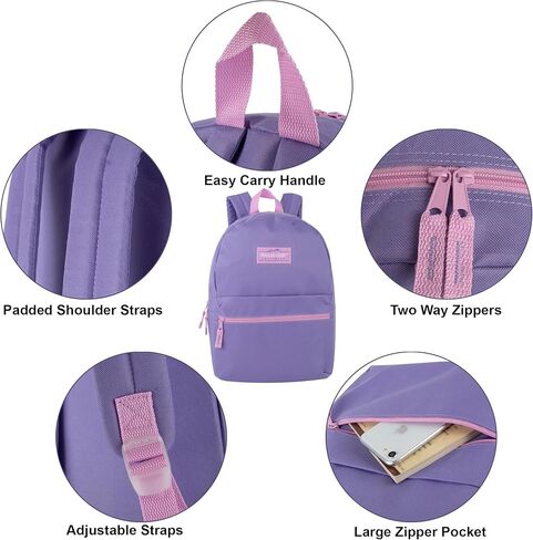 24 حزمة على ظهر الظهر مع اللوازم المدرسية للأطفال - حقائب الظهر بالجملة ومجموعات اللوازم المدرسية (حزمة ألوان الفتيات) in Kuwait