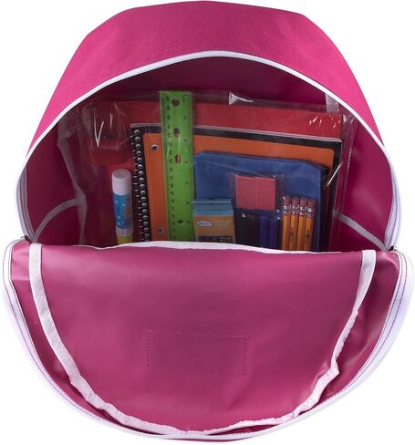 24 حزمة على ظهر الظهر مع اللوازم المدرسية للأطفال - حقائب الظهر بالجملة ومجموعات اللوازم المدرسية (حزمة ألوان الفتيات) in Kuwait