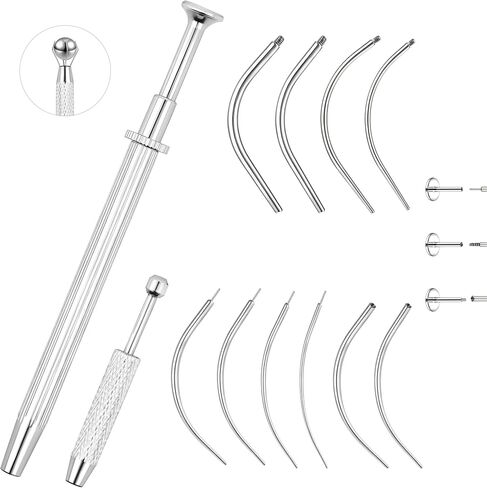 14G 16G 18G 20G ثقب أداة Ball Ball Grabber لتغيير مجوهرات ثقب الإدراج المسمار دبوس على أداة مساعدة لاتخاذ ترصيع أنف في تغيير مجموعة تمدد طقم in Kuwait
