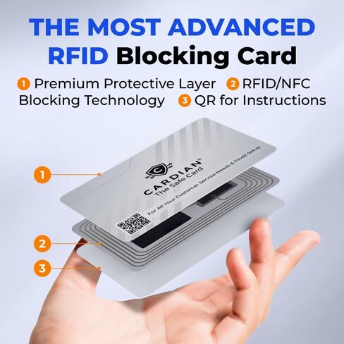 مجموعة بطاقات حظر RFID 3 - واقي بطاقات الائتمان للمحافظ ، ودرع جواز السفر وجهاز حظر NFC | حماية مكافحة التزحلق لبطاقات الخصم والمعرف و EMF | ملحقات السفر للرجال والنساء in Saudi Arabia