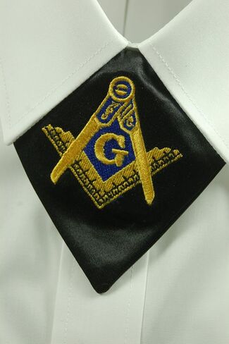 Tie Masonic Cravat Master Mason Square & Compass - The Masonic Exchange in Saudi Arabia