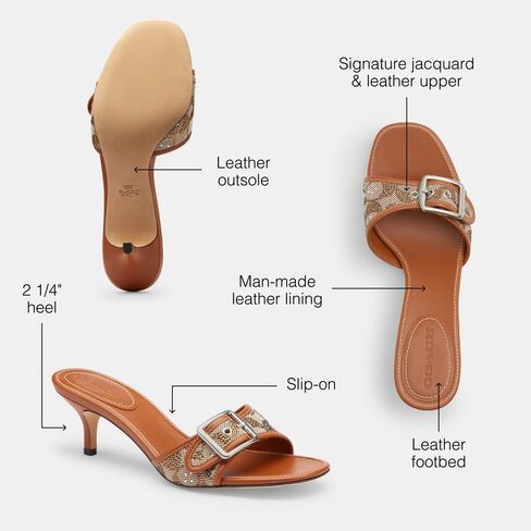 صندل مارجوت للسيدات في جاكارد توقيع كريستال in Kuwait