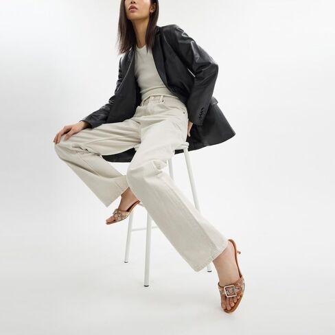 صندل مارجوت للسيدات في جاكارد توقيع كريستال in Kuwait