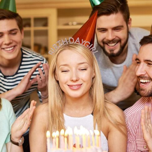 AOPRIE Birthday Girl Crown for Women with Sash Rose Gold Tiara for Women Headband Princess Crown Rhinestone Happy Birthday Accessories in Saudi Arabia