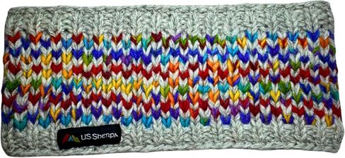 Dorjee Headband 100% Wool Sherpa Fleece Lined in Saudi Arabia