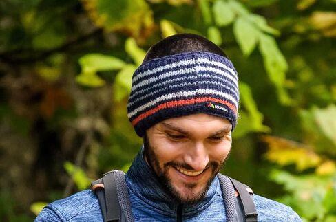 Dorjee Headband 100% Wool Sherpa Fleece Lined in Saudi Arabia