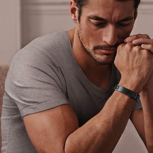 Gamtic Medical Alert Bracelets for Men Customizable, Stainless Steel Watch Band Medic Emergency ID Bracelet, Waterproof Personalized Life Alert Bracelet Products for Women Men Elderly in Saudi Arabia