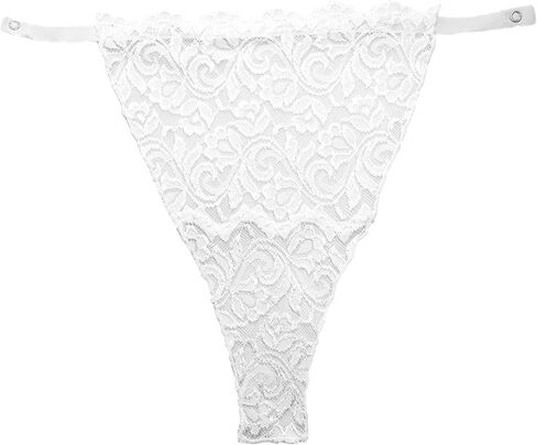 [204 White ، Crème ، عارية-الدانتيل الكامل (ثلاثة في حزمة) Snap-to Bra Mock Camisole in Kuwait