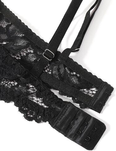 Avidlove Sexy Lingerie Set for Women Lace Bra and Panty Sets Underwire Push Up Lace Lingerie Set in Saudi Arabia