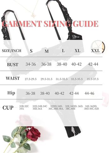 Avidlove Sexy Lingerie Set for Women Lace Bra and Panty Sets Underwire Push Up Lace Lingerie Set in Saudi Arabia