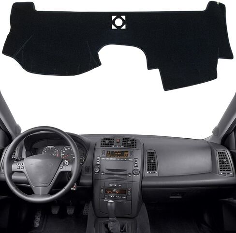 KEYOOG Dashboard Cover Dash Mat Fit for Bu-ick Envision 2020-2016 (Without HUD and Center Horn Models),Car Dash Board Mat Anti-Glare Carpet,Non-Slip Pad Sunshield Protector (Grey) in Saudi Arabia