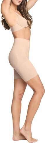 SPANX ASSETS Mid-Thigh Short-Seamless Shapewear Shorts-Ultra-Firm Compression-Thigh&Tummy Control-Comfortable & Breathable in Saudi Arabia