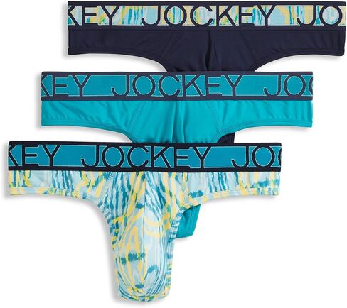 Jockey Men's Underwear Microfiber Stretch Thong in Saudi Arabia
