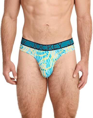 Jockey Men's Underwear Microfiber Stretch Thong in Saudi Arabia