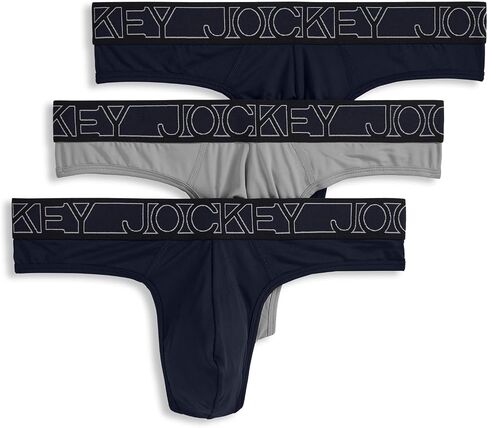 Jockey Men's Underwear Microfiber Stretch Thong in Saudi Arabia