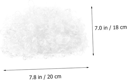 شعر مستعار مهرج لحفلات عيد الهالوين شعر مستعار للبنين والبنات والبالغين ملحقات الأزياء لأعياد الميلاد و in Kuwait