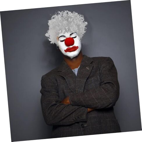 شعر مستعار مهرج لحفلات عيد الهالوين شعر مستعار للبنين والبنات والبالغين ملحقات الأزياء لأعياد الميلاد و in Kuwait