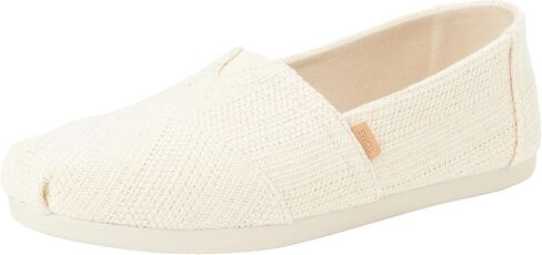 TOMS Women's Alpargata Loafer Flat, Peach, 6.5 in Saudi Arabia