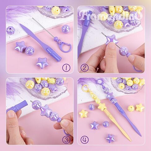 فرامندينو، 6 قطع من فتاحة الحروف المزخرفة بالخرز وقطاعة الأظرف المعدنية للوازم المكتبية باللون الفضي in Kuwait