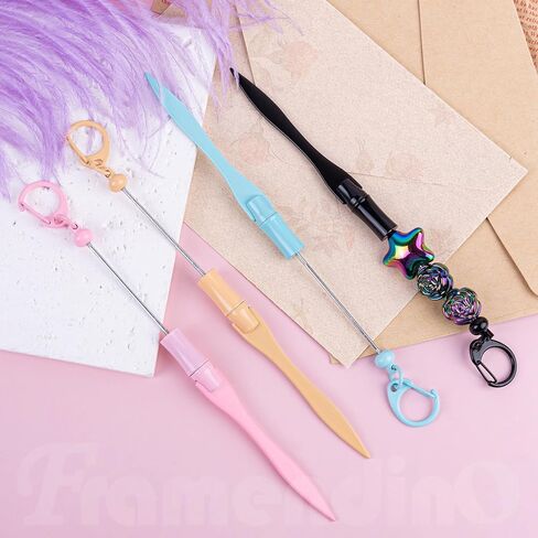 فرامندينو، 6 قطع من فتاحة الحروف المزخرفة بالخرز وقطاعة الأظرف المعدنية للوازم المكتبية باللون الفضي in Kuwait