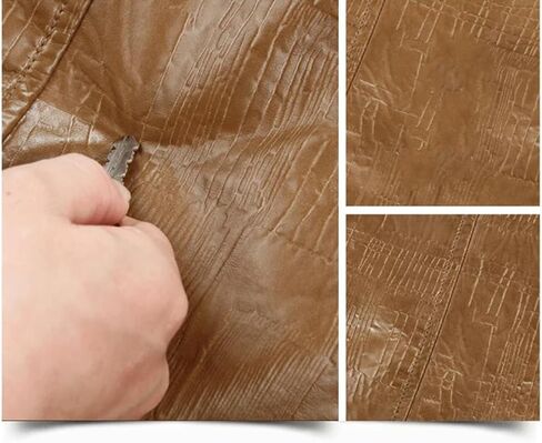 Men's Stand Up Collar PU Imitation Leather Thick Warm Jacket Casual Loose Oversized Jacket in Saudi Arabia
