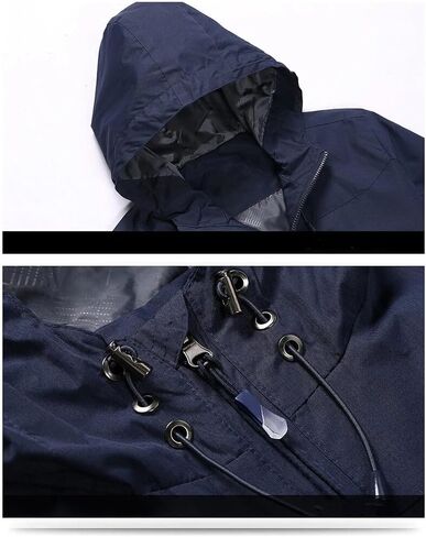 Men's Hooded Minimalist Slim Fit Coat Solid Color Casual Business Outdoor Jacket in Saudi Arabia
